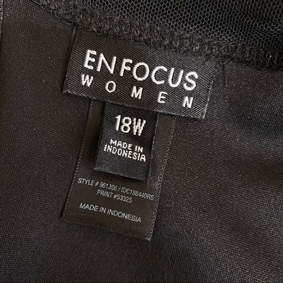 EnFocus Women Mesh Top Floral Dress - Picture 7 of 8